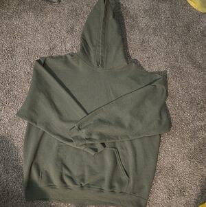 2XL Heavy Blend Gildan Green Hoodie/Sweatshirt